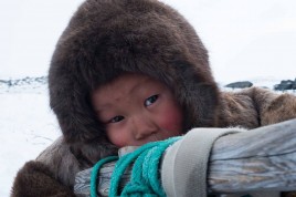 Nenets child Yamal Polar Urals